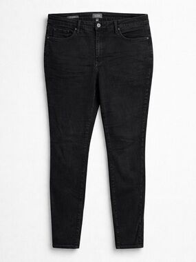 NYDJ Black High-Rise Skinny Jeans